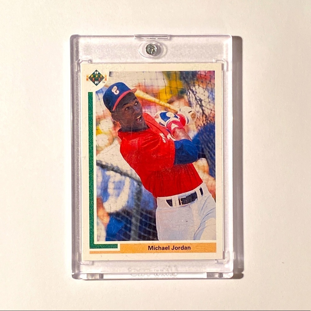 Rare Michael Jordan 1991 Upper Deck Rookie Card #SP1 MLB Baseball Cards RC